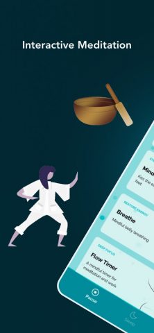 Pause: daily mindfulness для iOS — скриншот 1