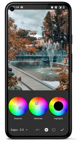 Photo Curves — Цветокоррекция для Android — скриншот 2