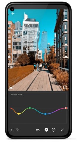 Photo Curves — Цветокоррекция для Android — скриншот 3