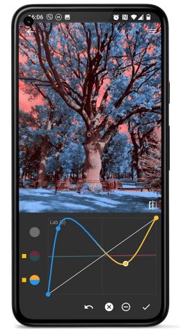 Photo Curves — Цветокоррекция для Android — скриншот 5