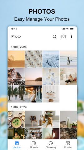 Фотогалерея и видео галерея для Android — скриншот 1