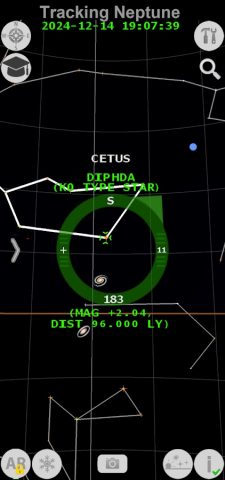 Planet Finder для Android — скриншот 2
