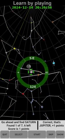 Planet Finder для Android — скриншот 3