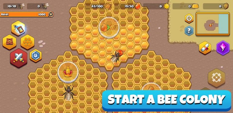 Pocket Bees: Colony Simulator для Android — скриншот 1