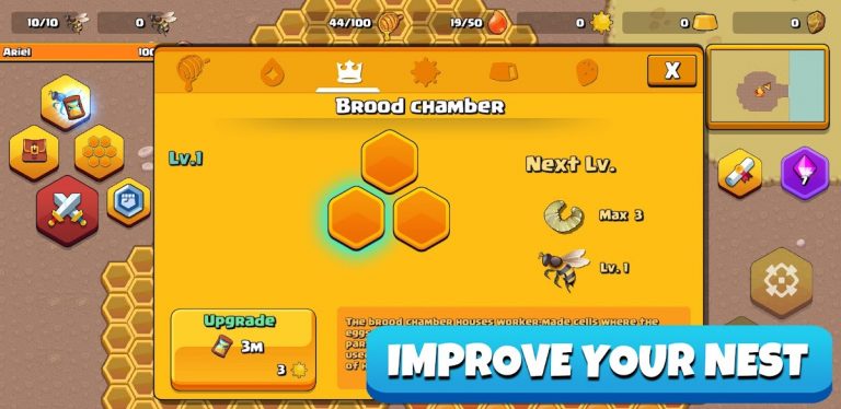 Pocket Bees: Colony Simulator для Android — скриншот 3