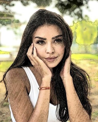 Эскиз портрета для Android — скриншот 2