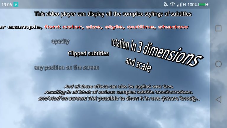 Precise Frame mpv Video Player для Android — скриншот 2