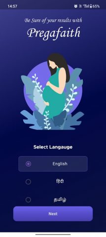 PregaFaith — Pregnancy Test для Android — скриншот 1