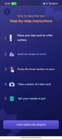 PregaFaith — Pregnancy Test для Android — скриншот 3