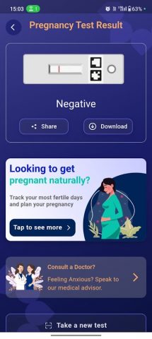 PregaFaith — Pregnancy Test для Android — скриншот 5