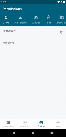 Proxmox Virtual Environment для Android — скриншот 3