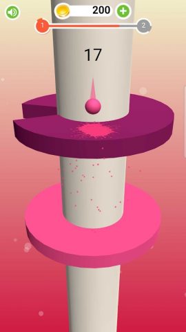 Прыгун. Шарик прыгает ловко для Android — скриншот 4