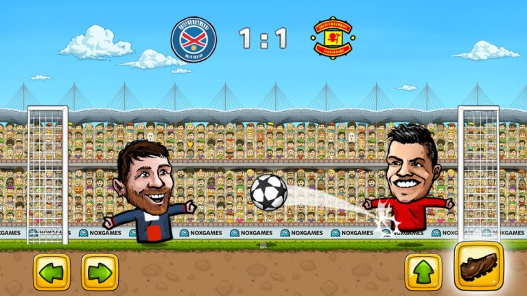 Puppet Soccer: Champs League — скриншот 2