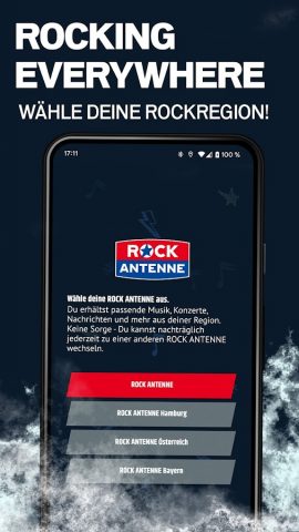 ROCK ANTENNE: Hier lebt Rock! для Android — скриншот 3