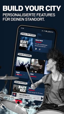 ROCK ANTENNE: Hier lebt Rock! для Android — скриншот 4