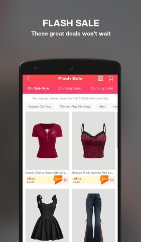 ROMWE — Ultimate Cyber Mall для Android — скриншот 5