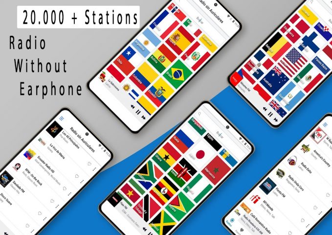 Радио без наушников для Android — скриншот 1