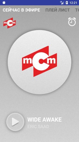 Радио mcm.fm для Android — скриншот 1