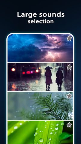 Звуки дождя: Расслабление — скриншот 5