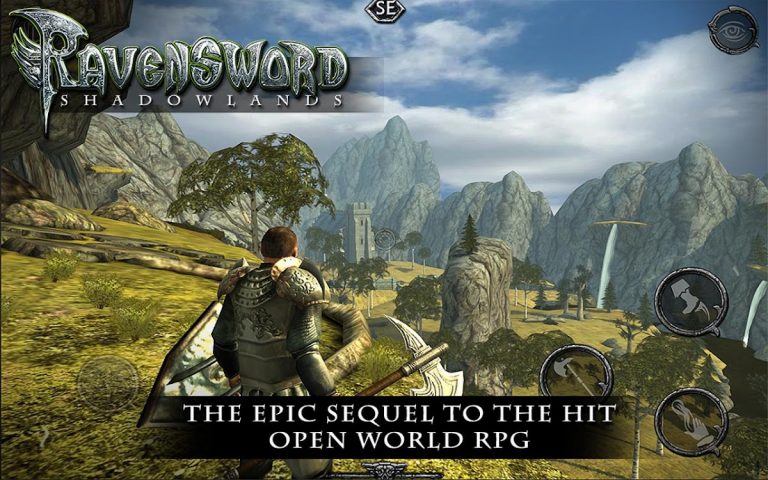 RAVENSWORD: SHADOWLANDS RPG для Android — скриншот 2