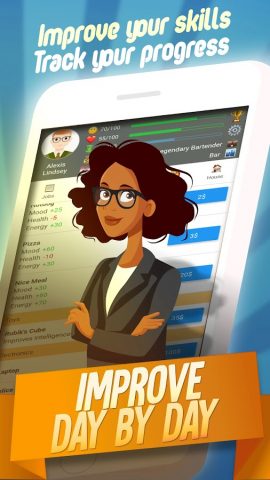 Real Life Simulator Sim RPG для Android — скриншот 2