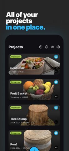 RealityScan Mobile для iOS — скриншот 3