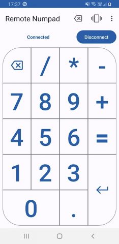Remote Numpad для Android — скриншот 1