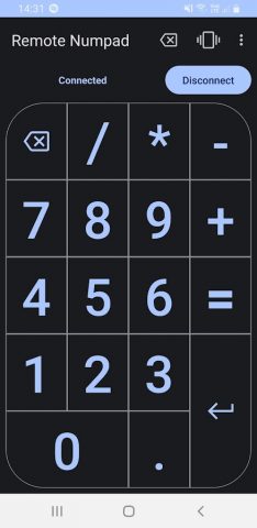 Remote Numpad для Android — скриншот 2