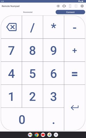 Remote Numpad для Android — скриншот 5