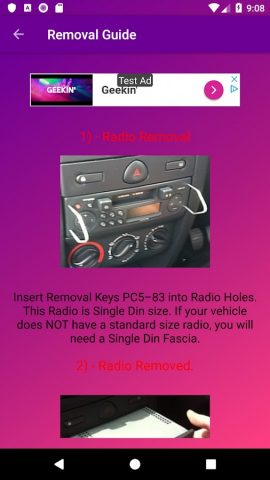 Renault Radio Code Calculator для Android — скриншот 2