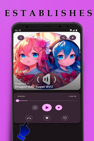 Аниме Рингтоны для Android — скриншот 2