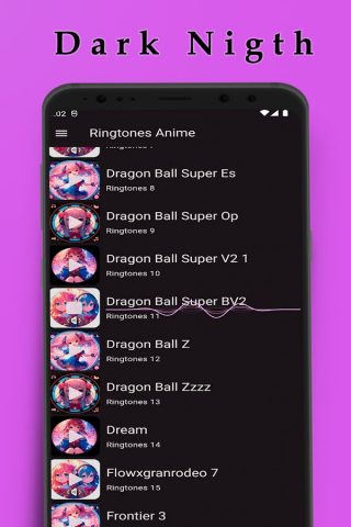 Аниме Рингтоны для Android — скриншот 4