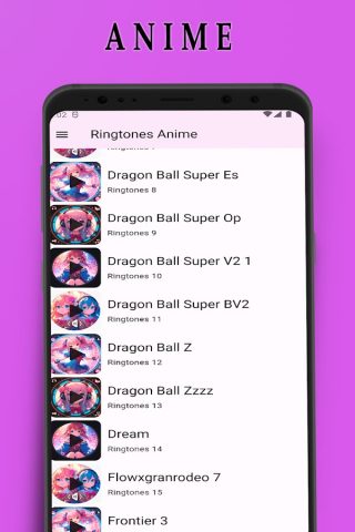 Аниме Рингтоны для Android — скриншот 5
