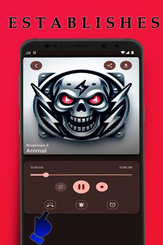 Рингтоны Рок-метал для Android — скриншот 2