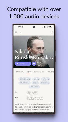 Roon для Android — скриншот 3