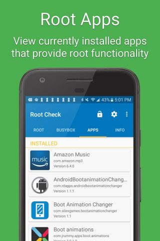 Root Check Проверка корня для Android — скриншот 4