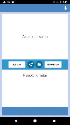 Русско-Индонезийский Переводчи для Android — скриншот 5