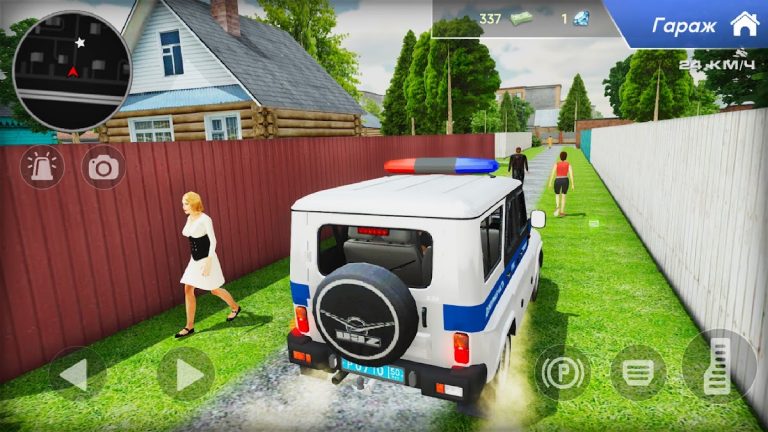 Русская полиция: машина ДПС для Android — скриншот 1