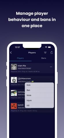 Rust Admin Tool для iOS — скриншот 4