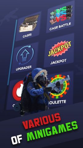 Rust Clicker: Симулятор скинов для Android — скриншот 1