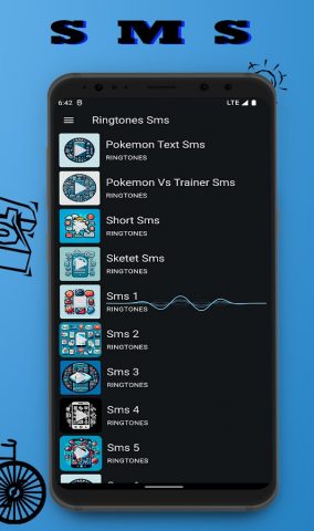 СМС рингтон для Android — скриншот 2