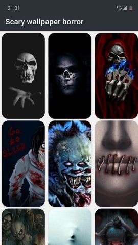 Scary Wallpaper Horror для Android — скриншот 1