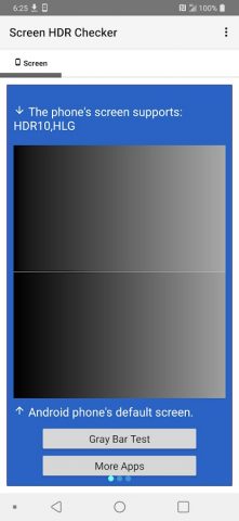 Screen HDR Checker для Android — скриншот 1