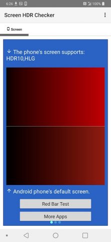 Screen HDR Checker для Android — скриншот 2