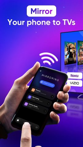 Screen Mirroring TV & Miracast для Android — скриншот 1