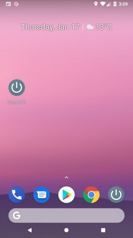 Screen off для Android — скриншот 2