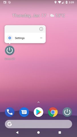 Screen off для Android — скриншот 3