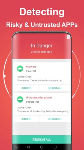 Security Antivirus Max Cleaner для Android — скриншот 4