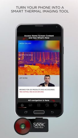 Seek Thermal для Android — скриншот 1
