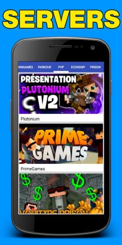 Сервера для Майнкрафт ПЕ для Android — скриншот 2